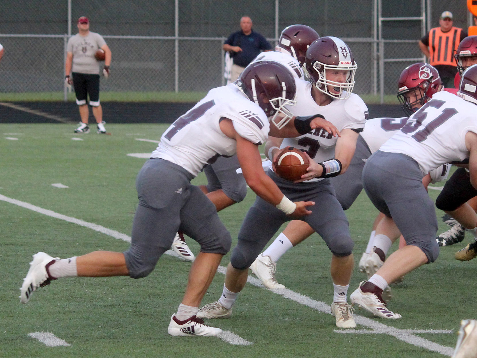 Holmen at Chi-Hi football 8-17-18